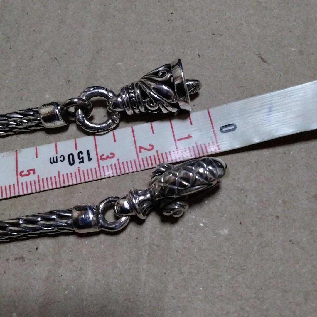 ロープチェーン　ベルブレスレット　イーグルフック