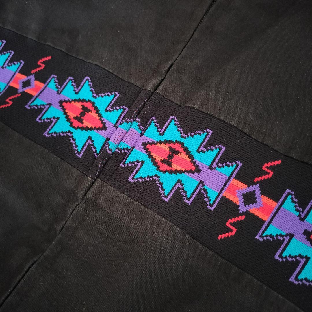 90s USA製 David James サウスウエスト ネイティブ柄ジャケット