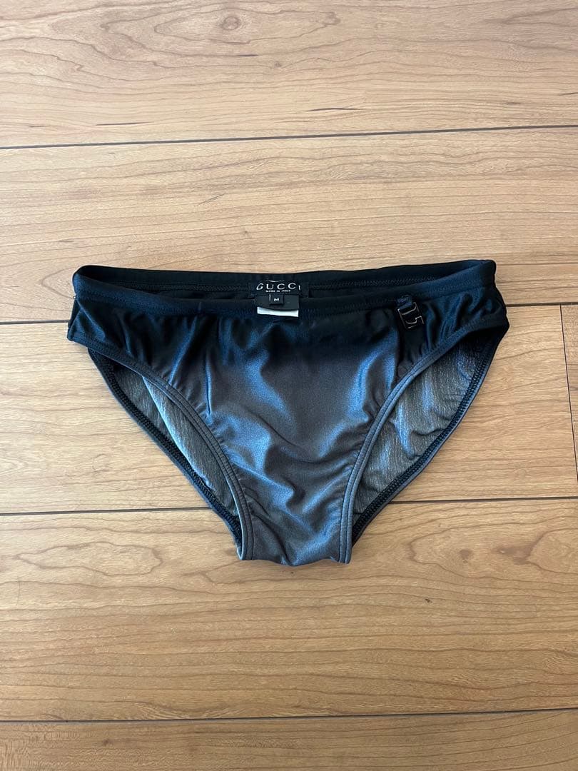 GUCCI ボクサーブリーフ 2枚セット ブラック