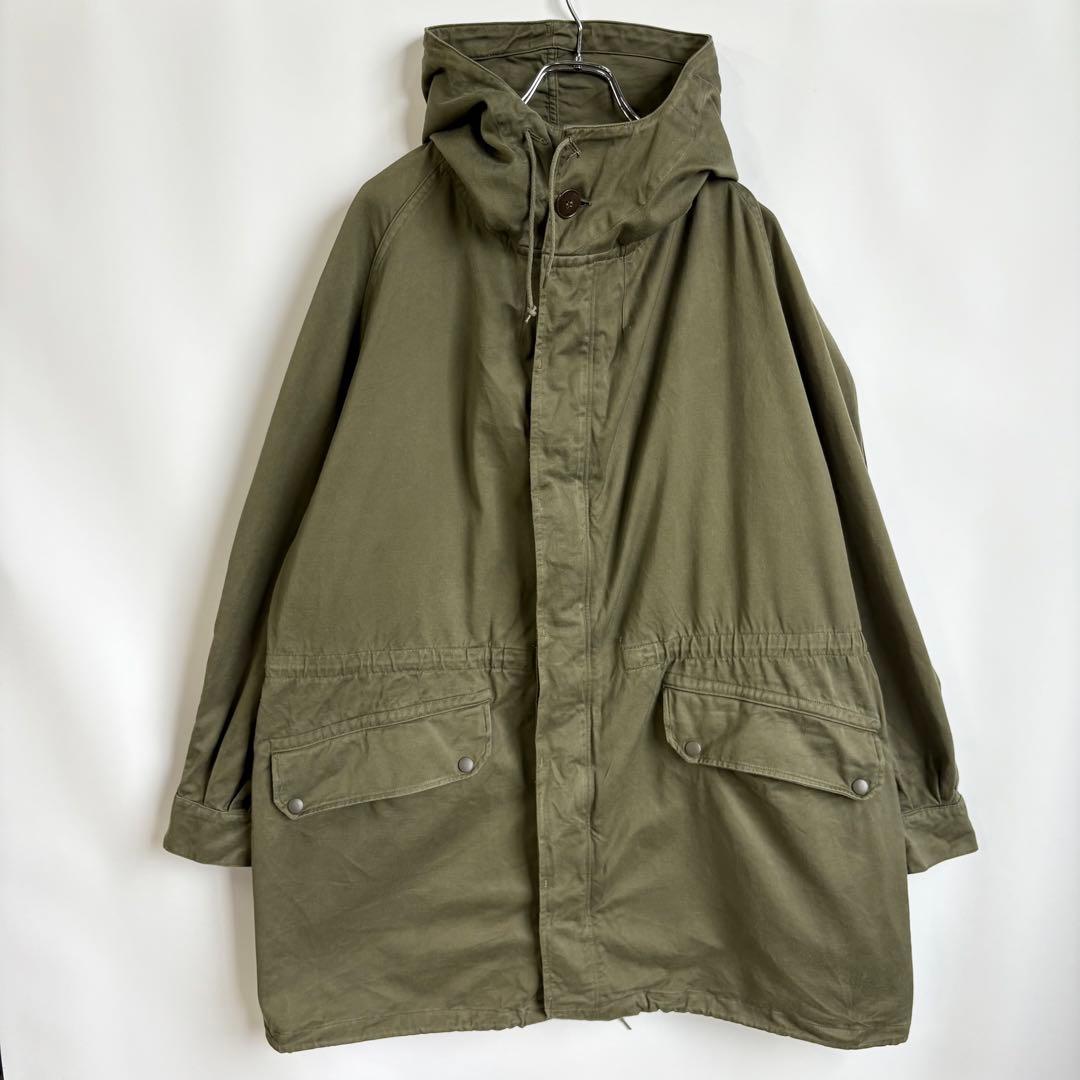 60s フランス軍 M64パーカー モッズコート ライナー付 ミリタリーコート