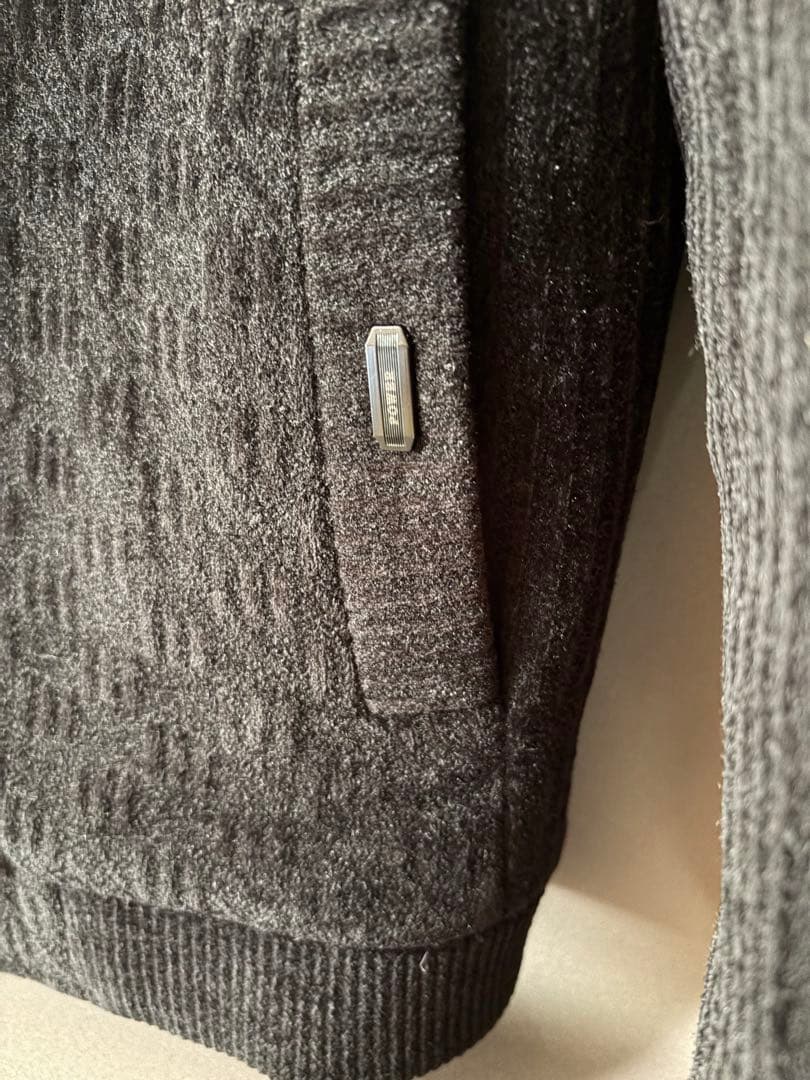 超極暖　イタリア製　カシミア100% VEACTC ジップアップジャケット