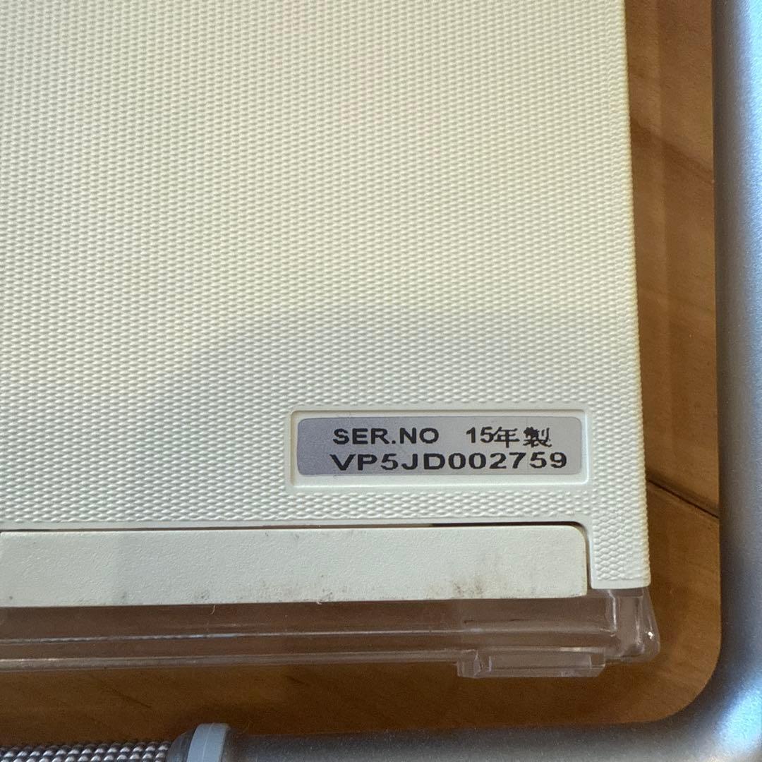 ポータブルテレビ パナソニック UN-T5S UN-15T5D 専用リモコン付