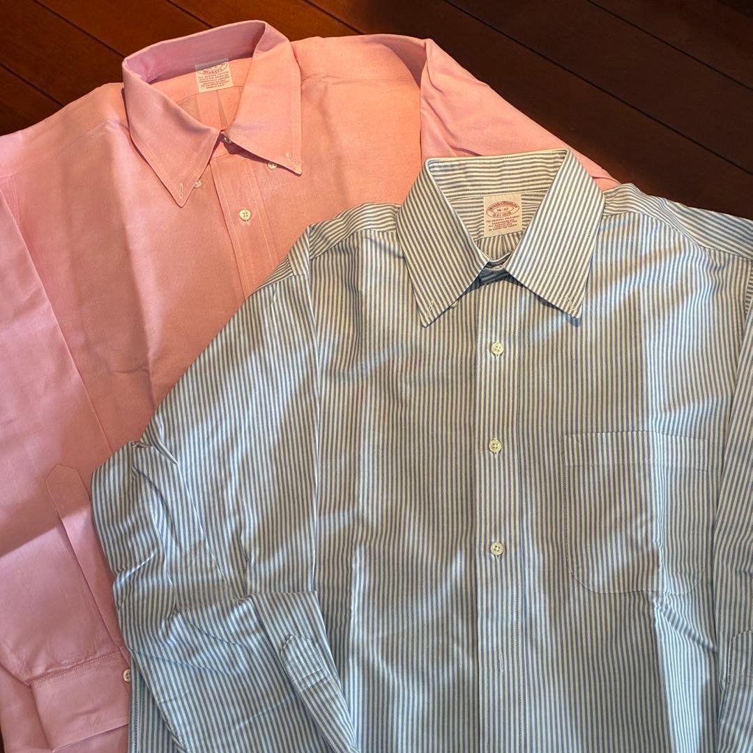 Brooks Brothers ボタンダウン シャツ アメリカ製 2点 中古品