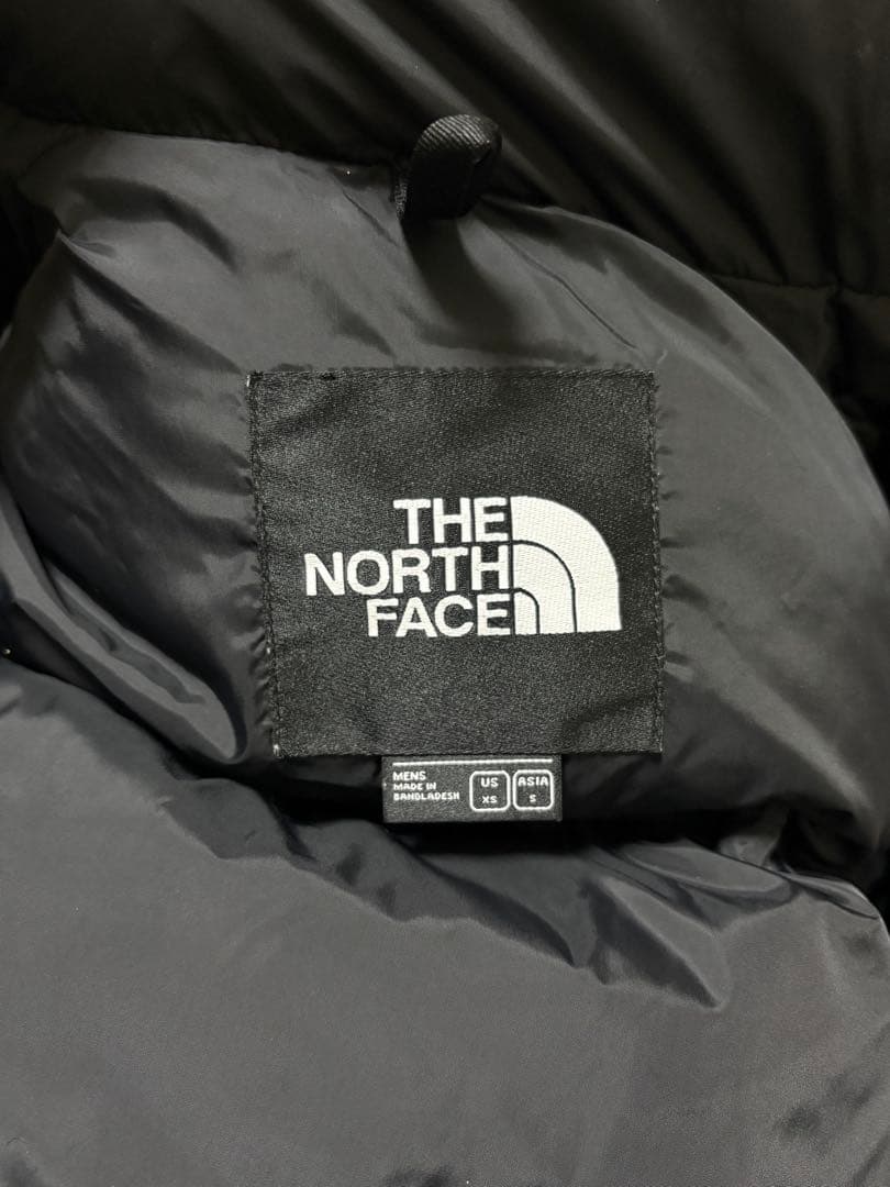 THE NORTH FACE ヌプシ ダウン パープルブルー/ブラック