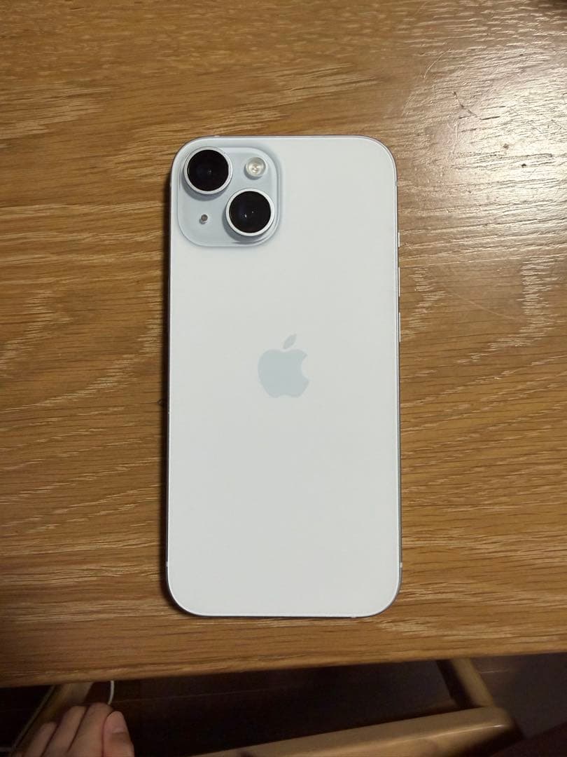 iPhone15 無印　本体　ブルー　128gb SiMフリー
