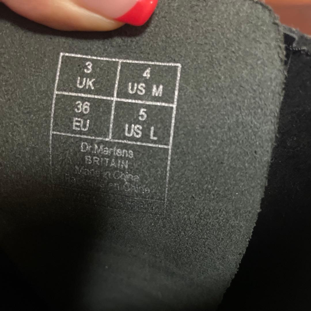 Dr. Martens BRITAIN 20ホール 厚底 ロングブーツ