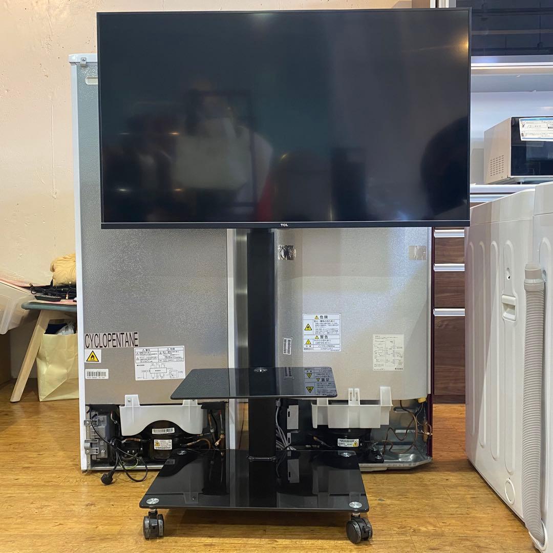 【みなぴぃ】TCL 液晶テレビ 43K601U　テレビスタンド付き