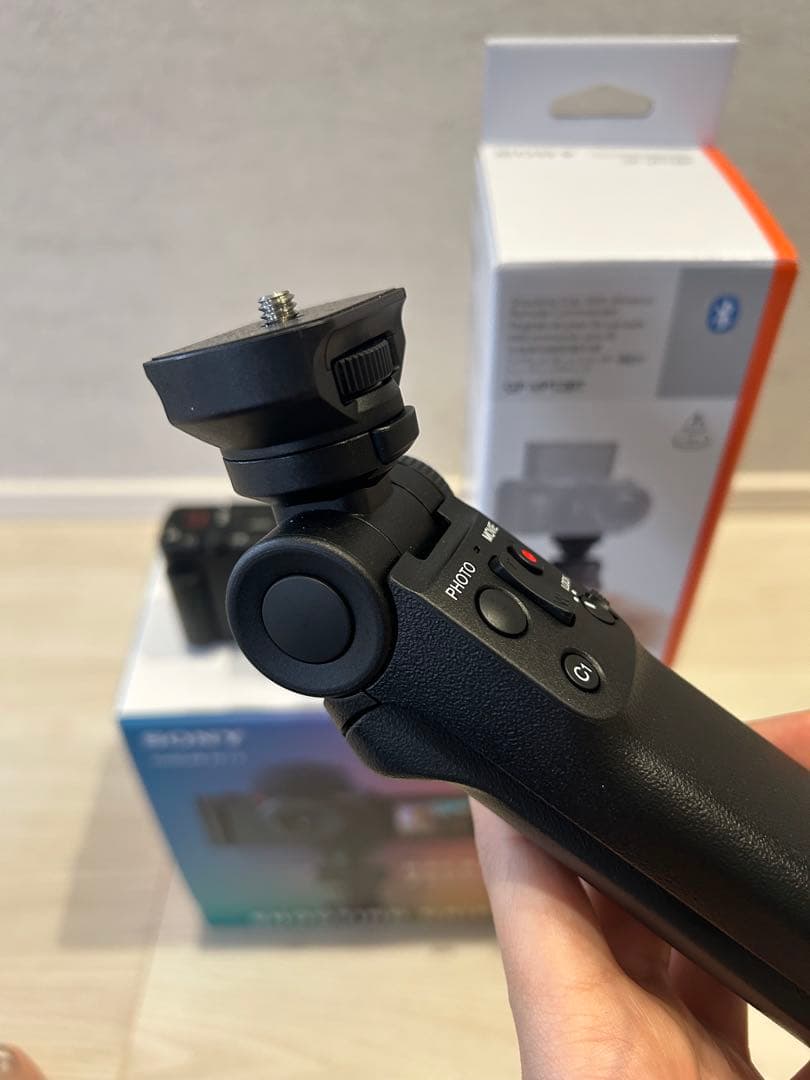 SONY VLOGCAM ZV-1 シューティンググリップキット付き