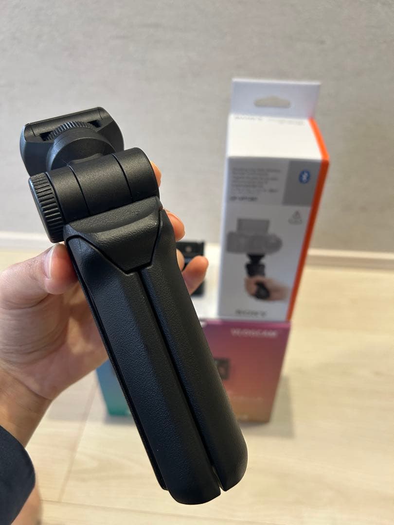 SONY VLOGCAM ZV-1 シューティンググリップキット付き