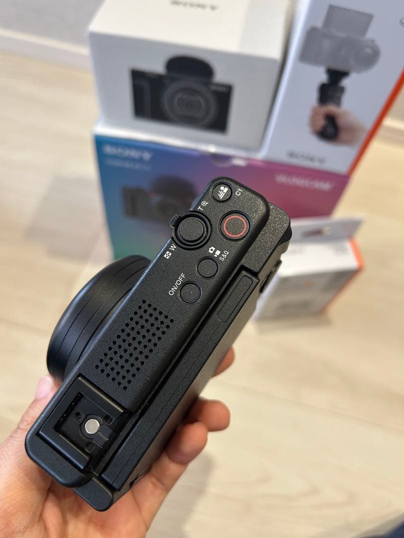 SONY VLOGCAM ZV-1 シューティンググリップキット付き