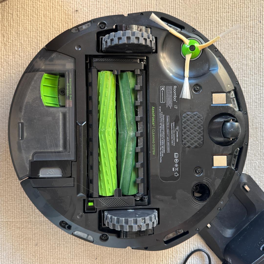 ルンバ i7 ロボット掃除機 アイロボット 水洗いできるダストボックス