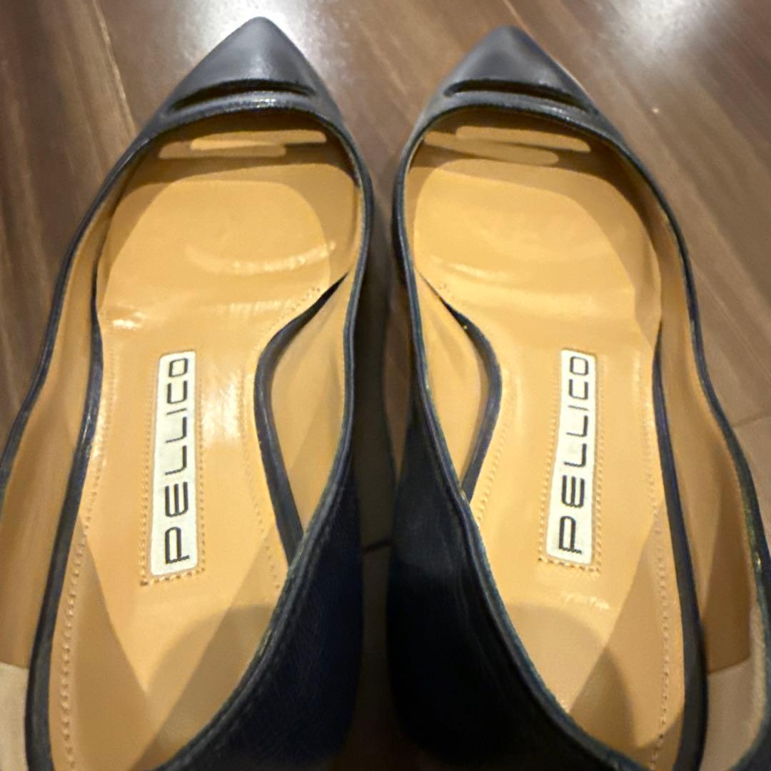 ペリーコ ネイビー　パンプス