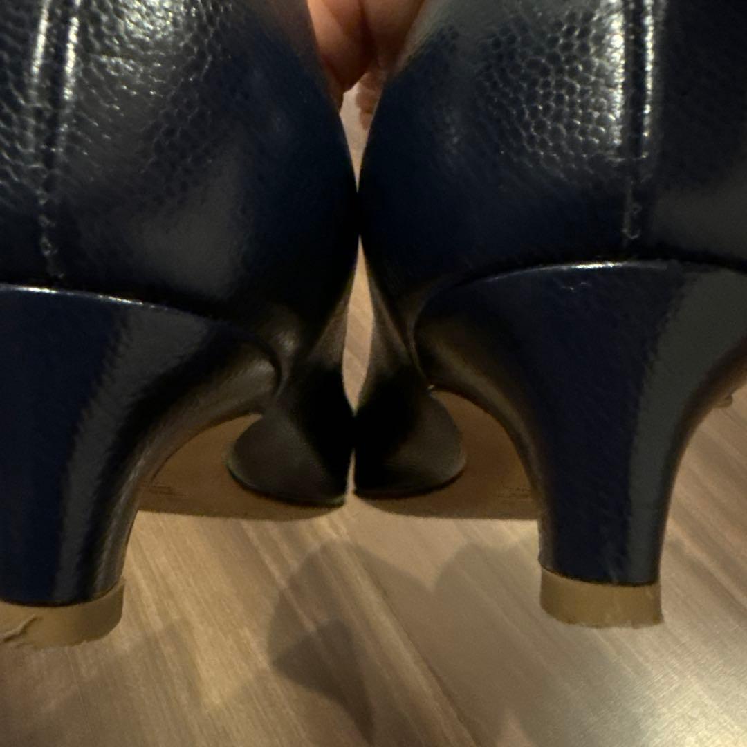 ペリーコ ネイビー　パンプス