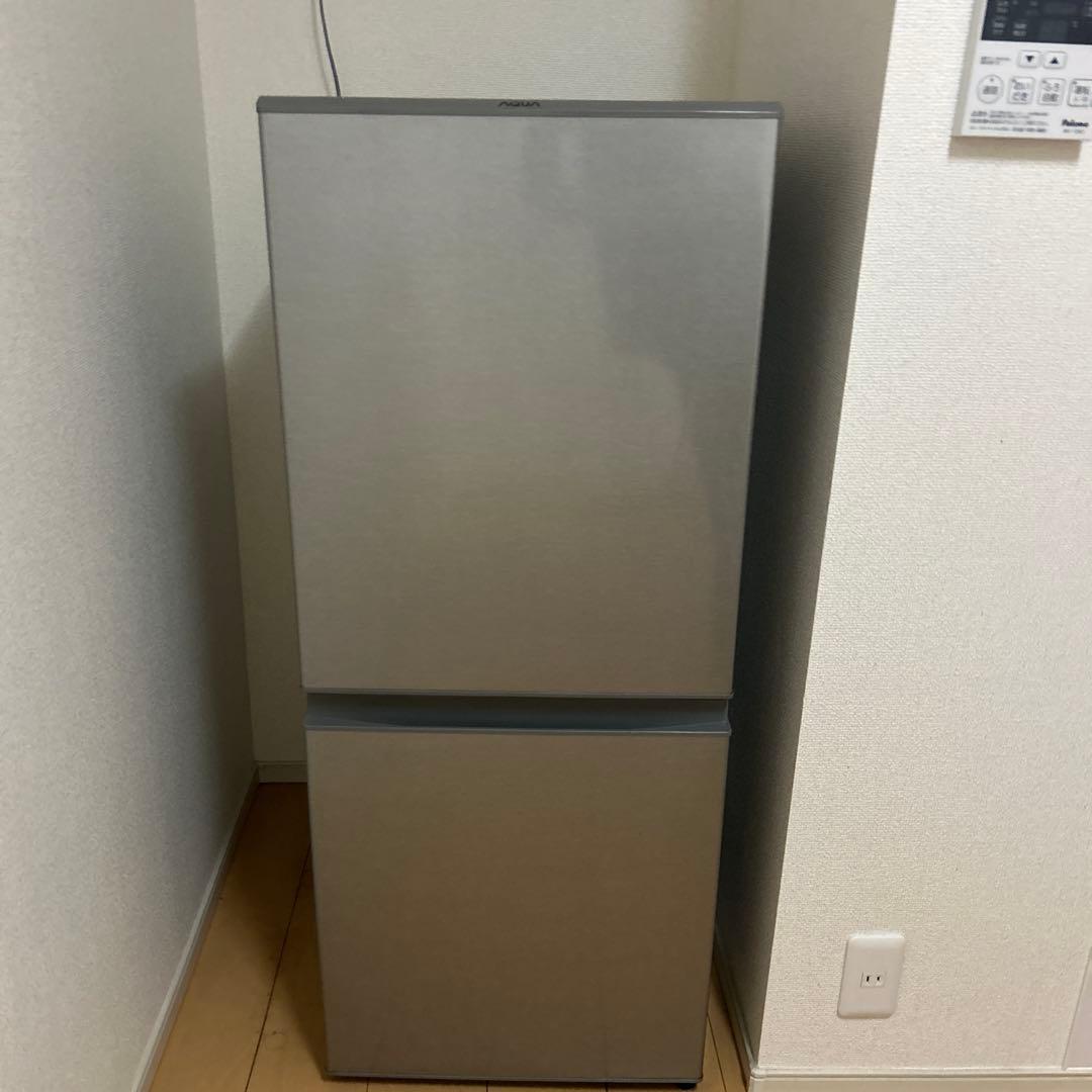 値下げ済み　AQUA ノンフロン冷凍冷蔵庫 AQR-13J(S)
