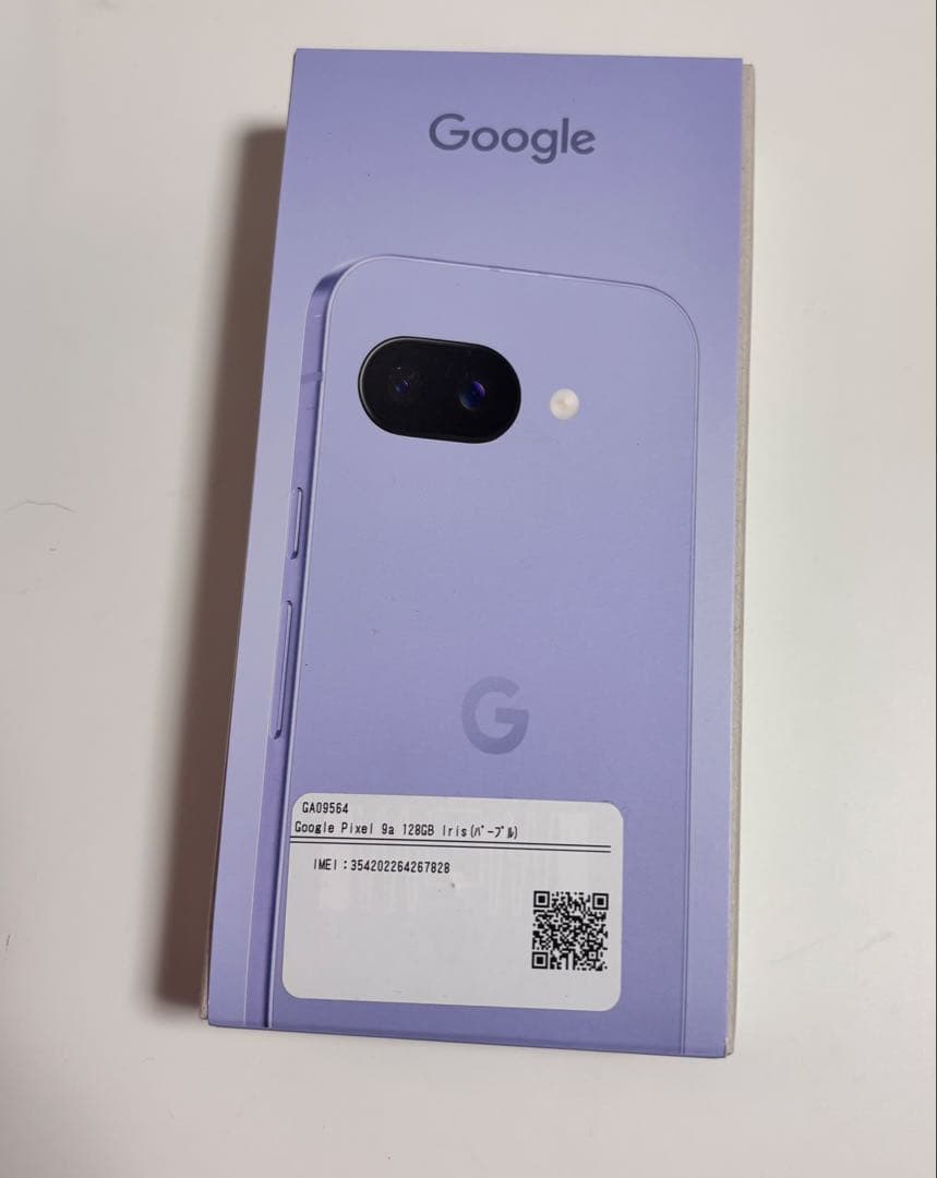 【新品・未使用品】Google Pixel 9a 128GB iris