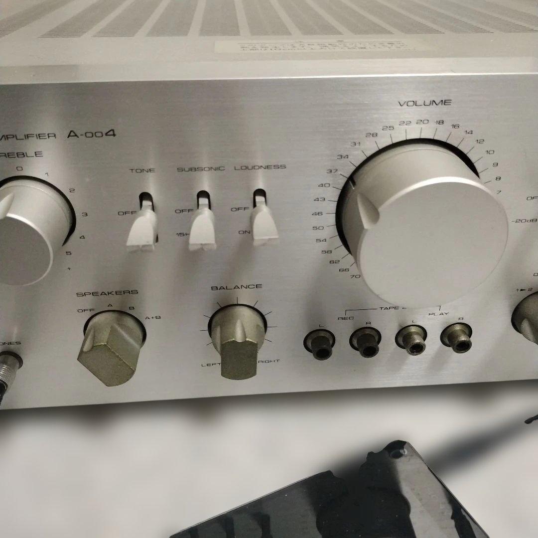 Pioneer ステレオプリメインアンプ A-004