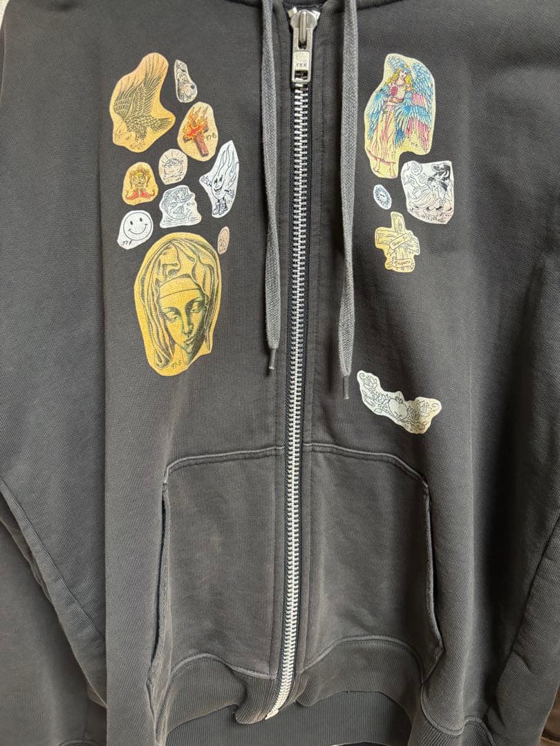 vaqueraパーカー Mサイズ　パッチパーカー