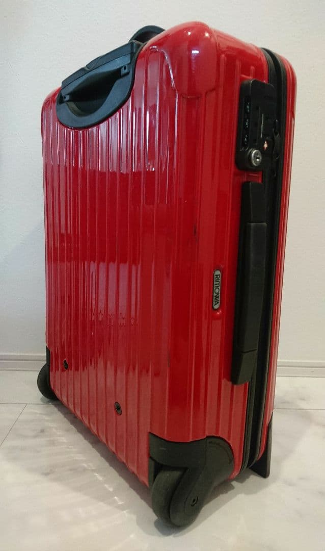 w75 RIMOW スーツケース 2輪 レッド PORSCHE