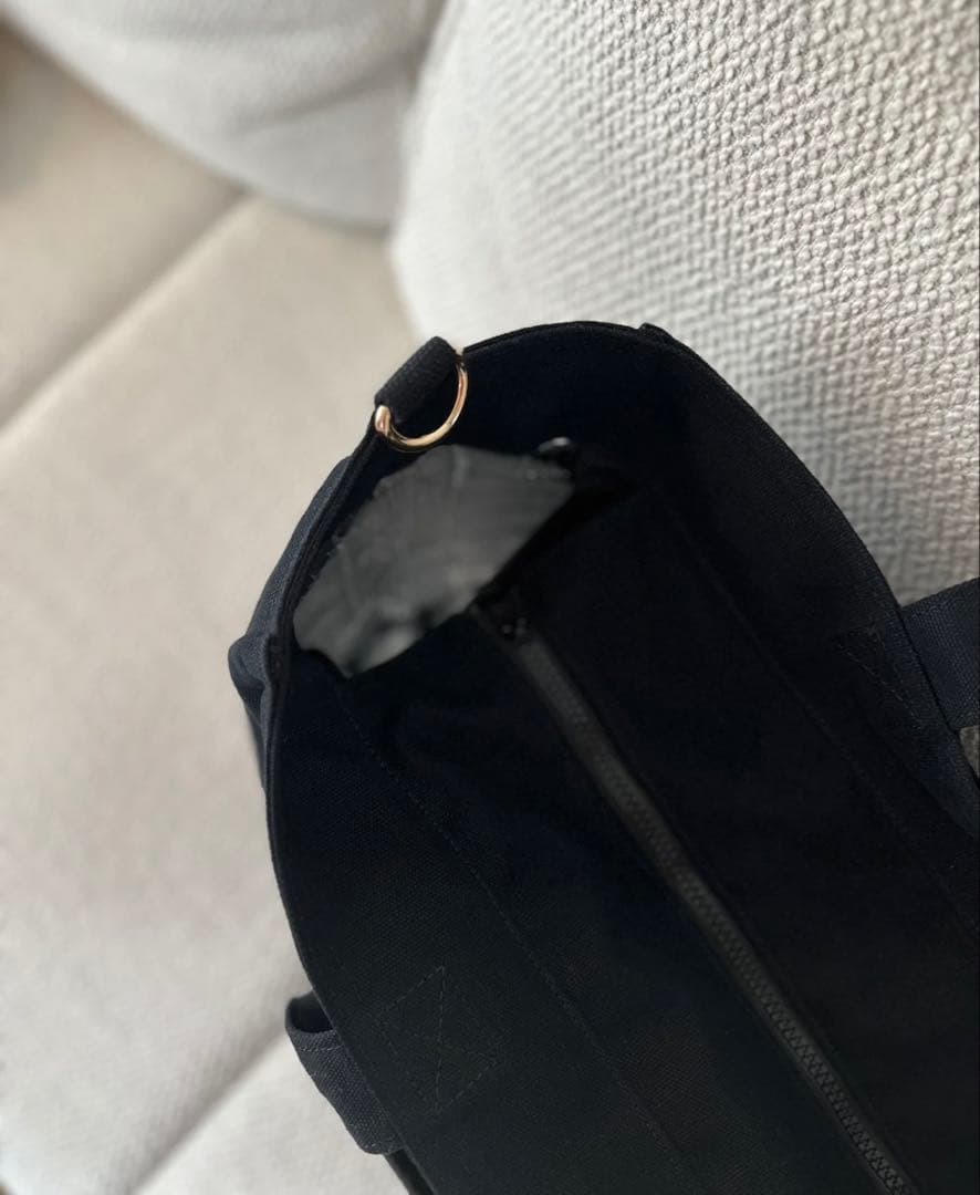 MALIRAJブラック マザーズバッグ 大容量 マリライ