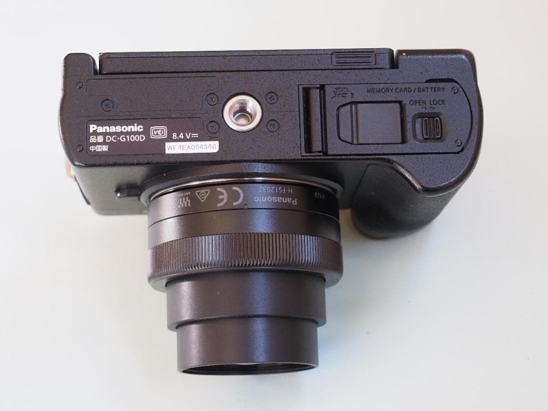 LUMIX ミラーレス一眼 12-32mmレンズ付き DC-G100DK-K