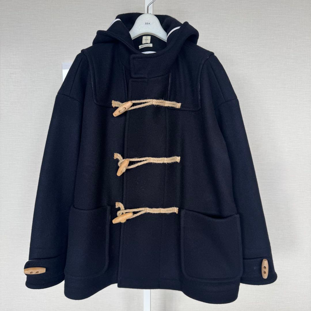 SEA vintage us navy メルトンオーバーダッフルコート