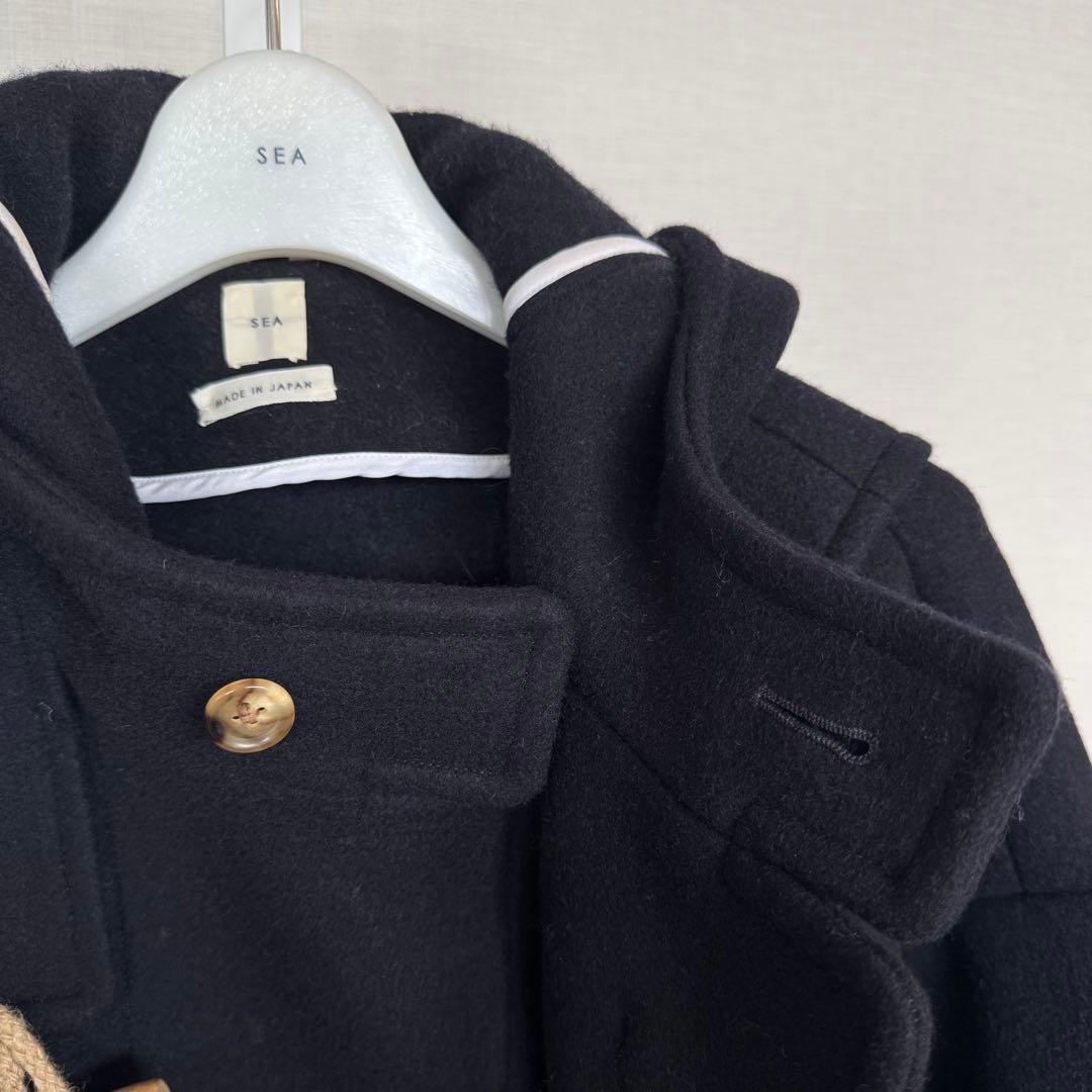 SEA vintage us navy メルトンオーバーダッフルコート