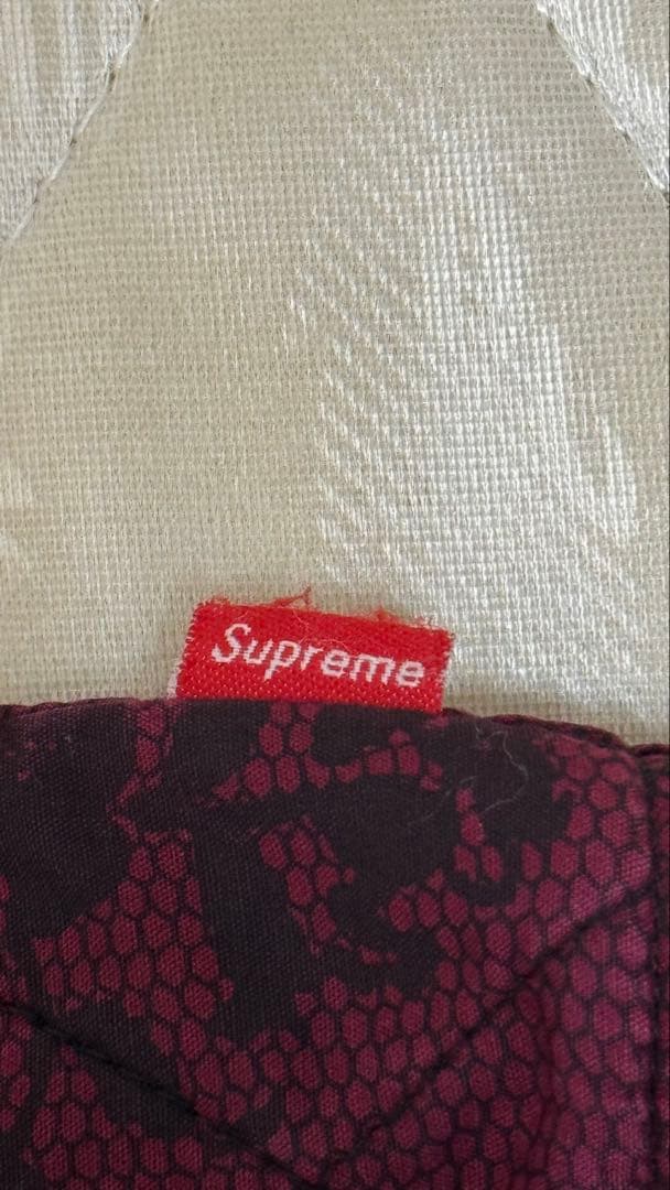 ジャケット・アウター supreme Quilted Lace Bomber Jacket