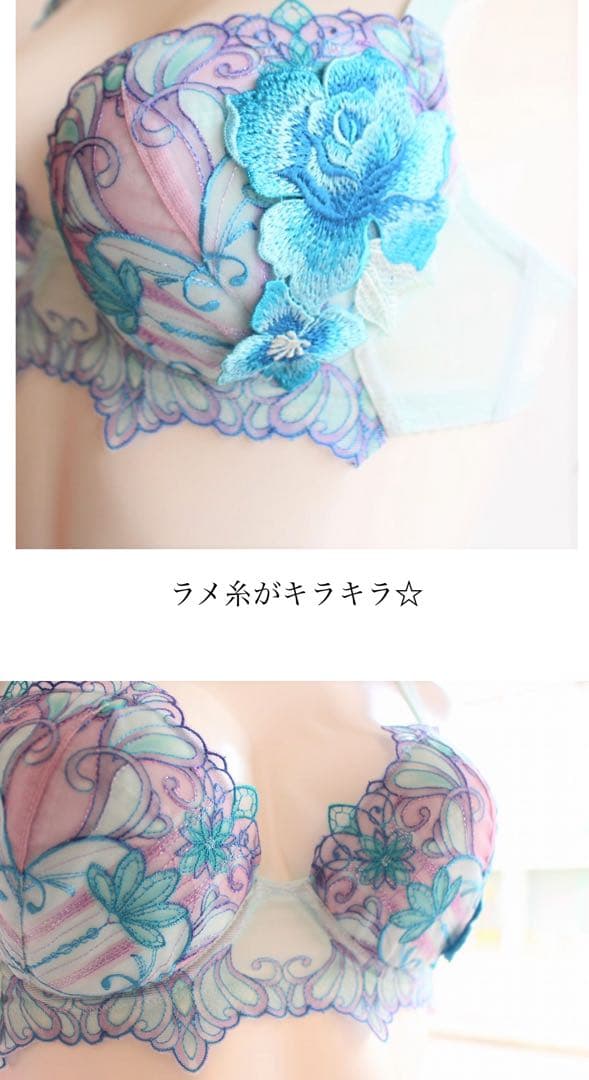 ワコール/サルート 61グループ 新品タグ付 P-upブラTバック F70