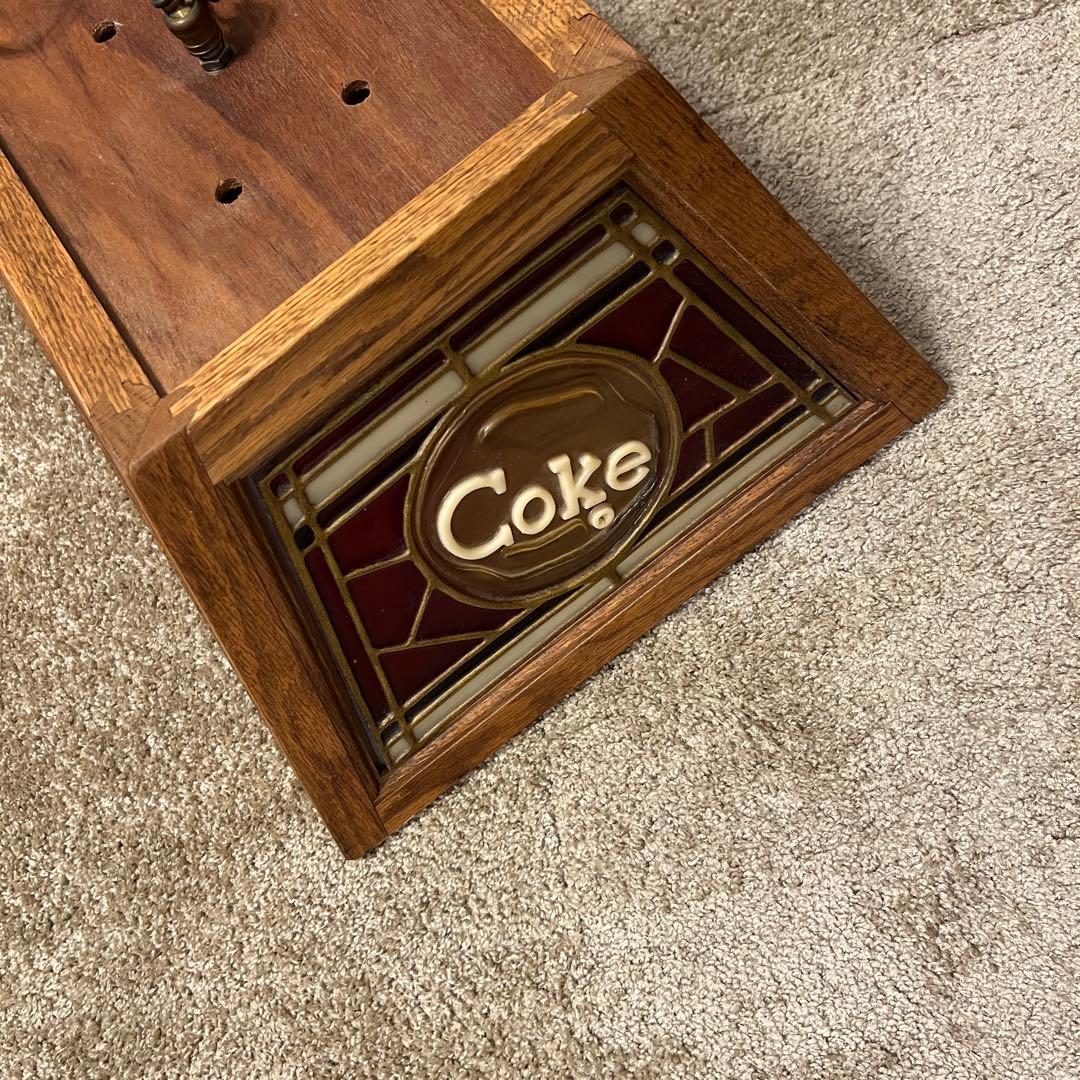 Coca-Cola コカコーラ　プールバーライト　ビンテージ　希少 ⭐️状態良好⭐️