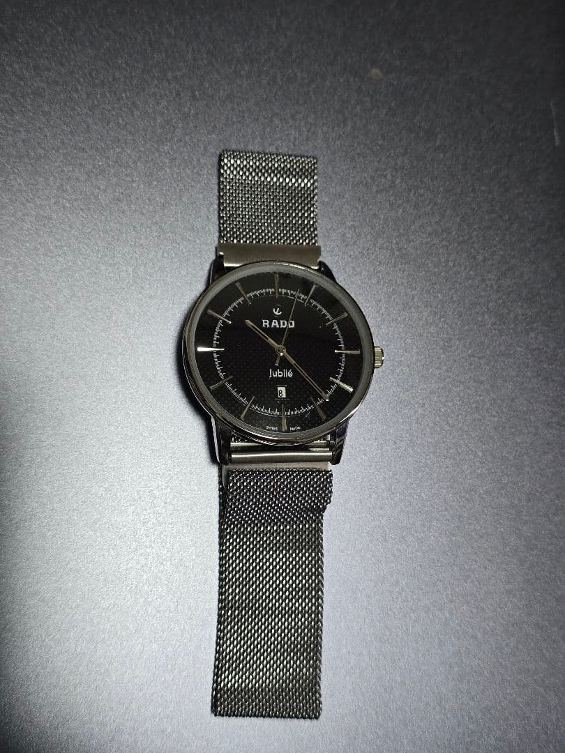 RADO Jubilé Quartz18Kゴールド使用モデル