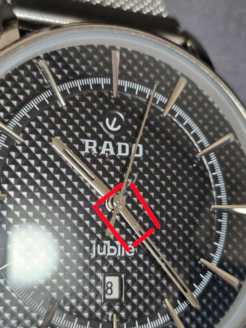 RADO Jubilé Quartz18Kゴールド使用モデル