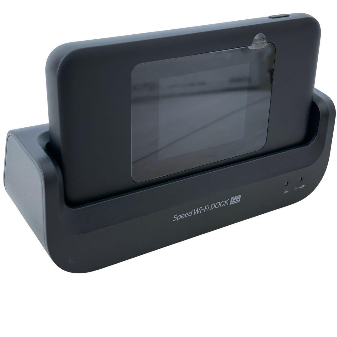 新品未使用Speed Wi-Fi Dock 5G 01初期フィルム付・付属品完備