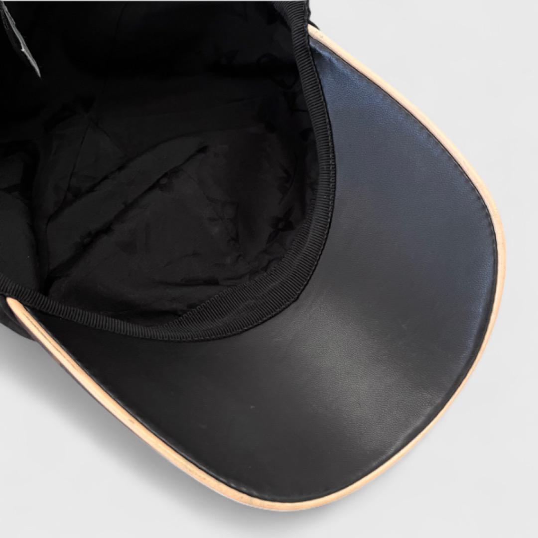 美品 ルイヴィトン キャップ LV ゲットレディー ブラック モノグラム 帽子