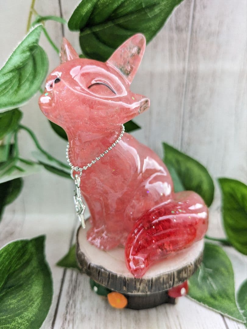 【やま】ひまわりカラーのお花ちゃん形オルゴナイト☆他８点