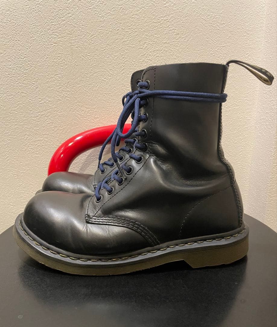 靴 DR.MARTENS steel toe boots US8