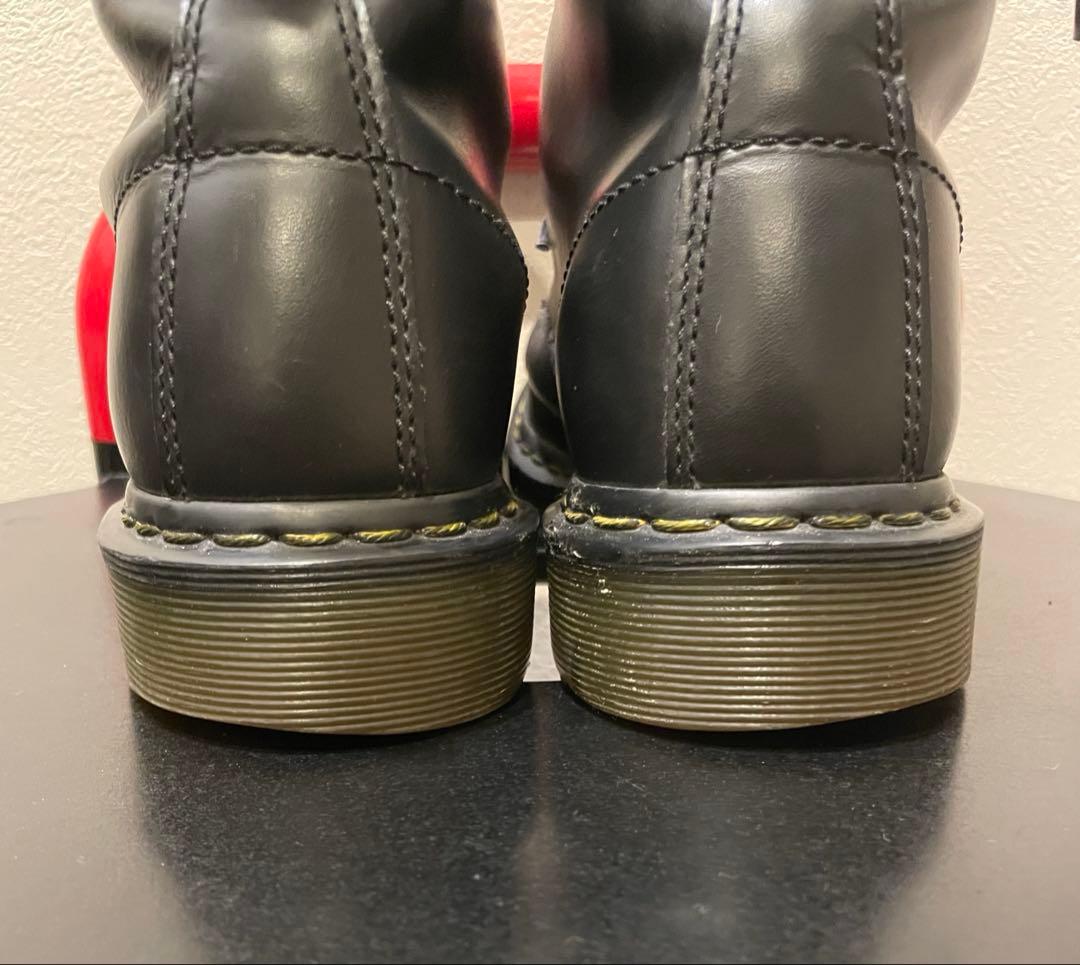 靴 DR.MARTENS steel toe boots US8