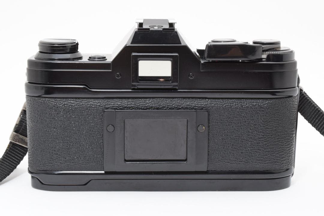 超美品 キャノン AE-1 ブラック フィルムカメラ モルト新品交換済 M753
