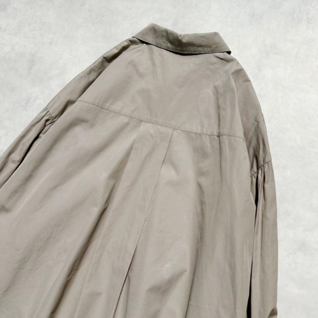 アドーア　THOMAS MASON Coブロードブラウス　現行品　24AW