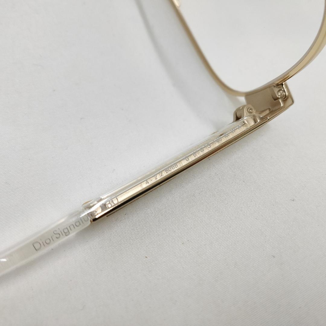○★新品 未使用 DIOR ディオールシグネチャー ティアドロップ型サングラス