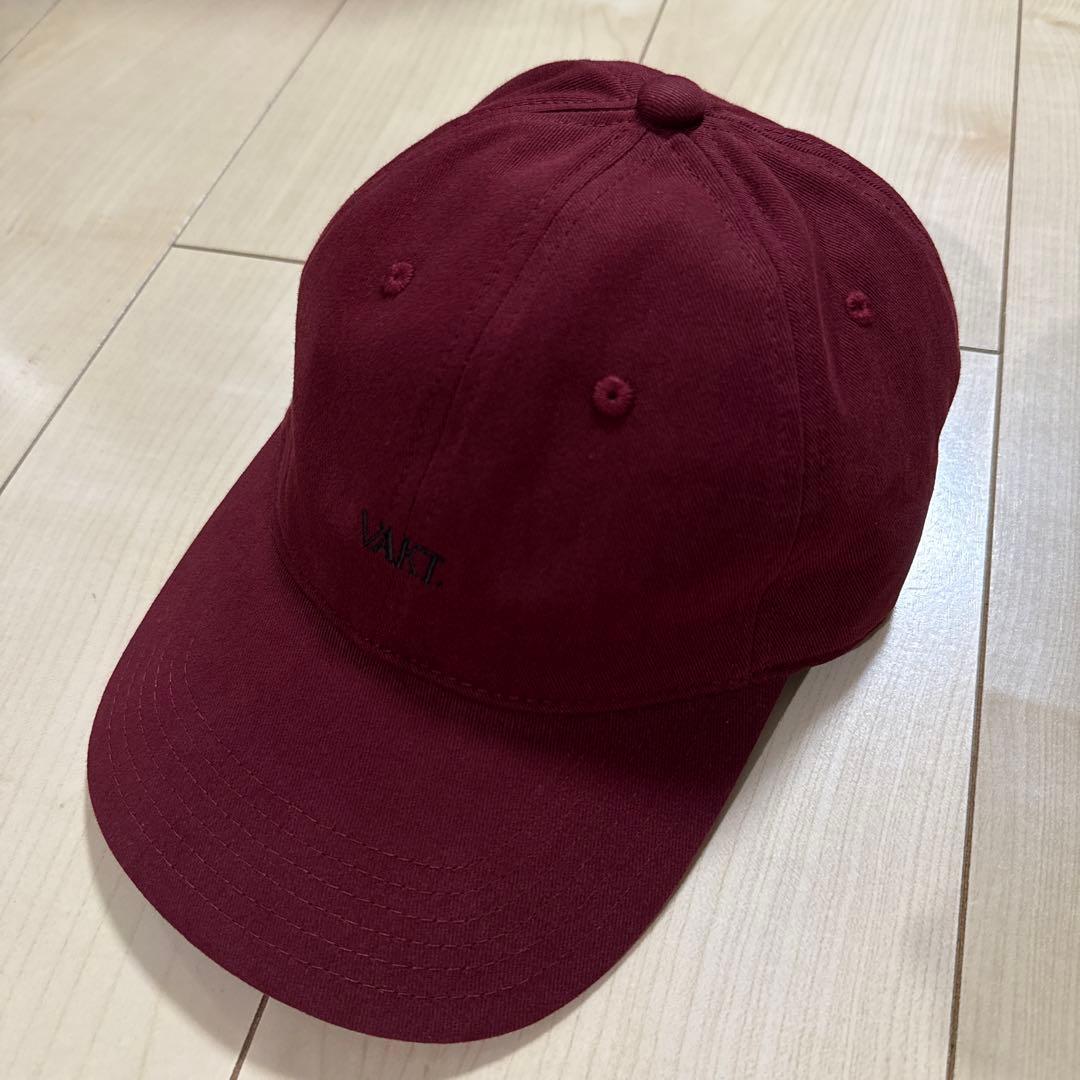 VAKT. CAP I / BURGUNDY ベースボールキャップ