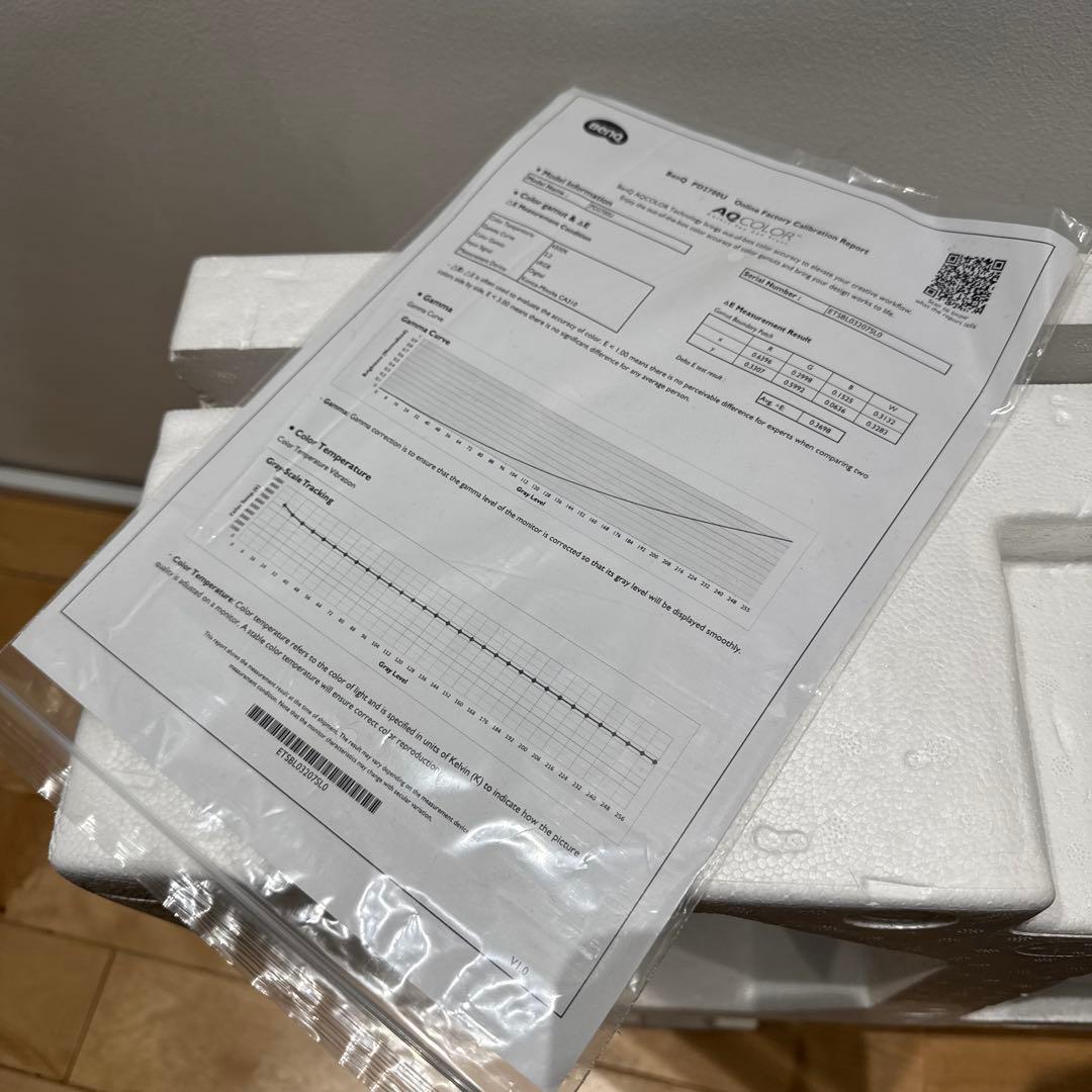 BenQ PD2700U デザイナー向けモニター 27インチ