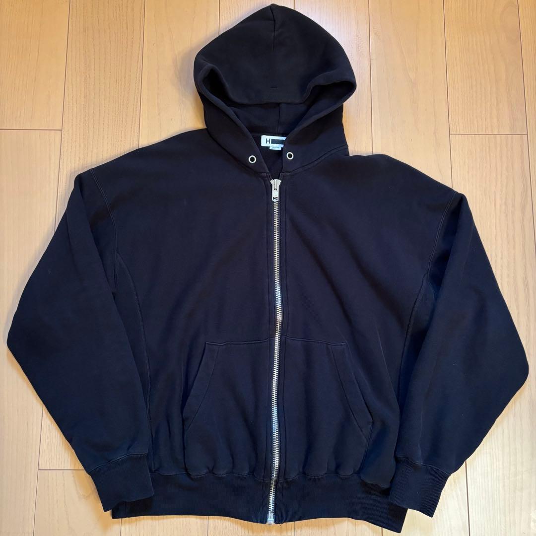 完売品 24SSＨBEAUTY&YOUTHスウェット ジップフーディパーカー