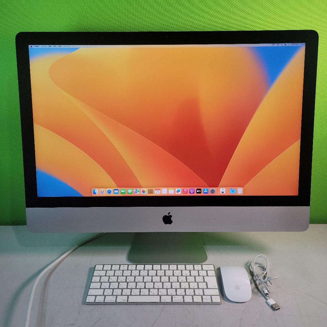 iMac Retina 5K 27インチ2017 SSD1TB 動作品