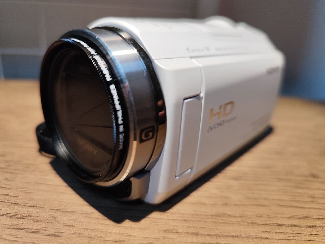 値下げ中【美品】Sony HDR-CX535 W ハンディカム ビデオカメラ