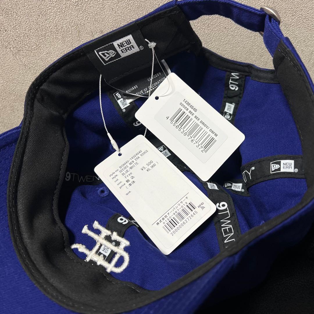 see see × new era キャップ