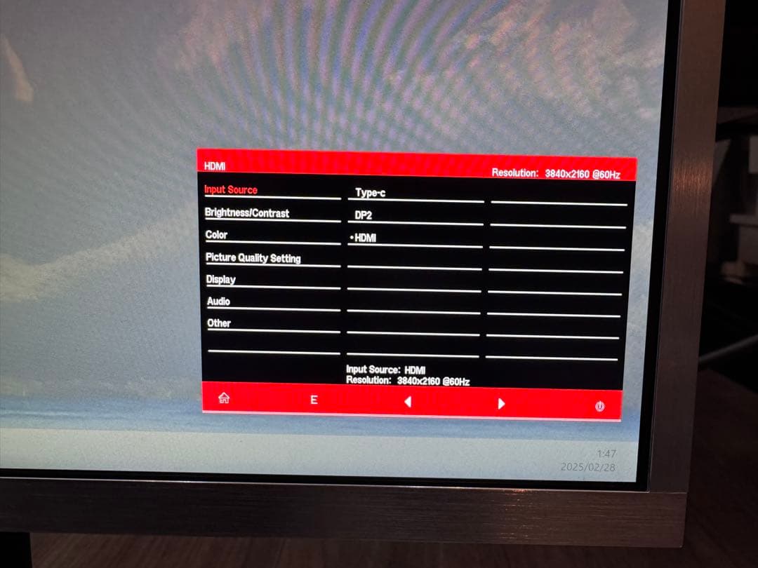 24インチ 4K IPS LGディスプレイモジュール使用 UHD LED LCD