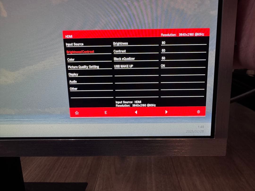 24インチ 4K IPS LGディスプレイモジュール使用 UHD LED LCD