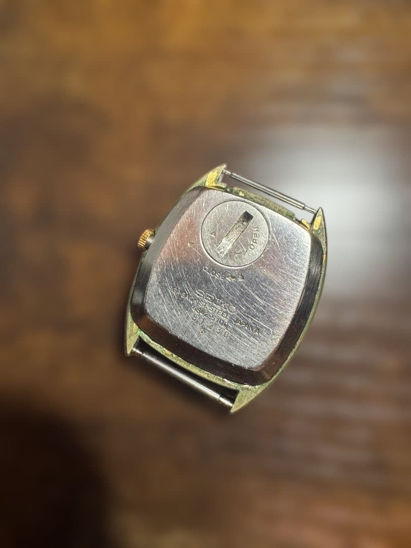 SEIKO セイコー GRAND QUARTZ グランドクォーツ 金張り 角形