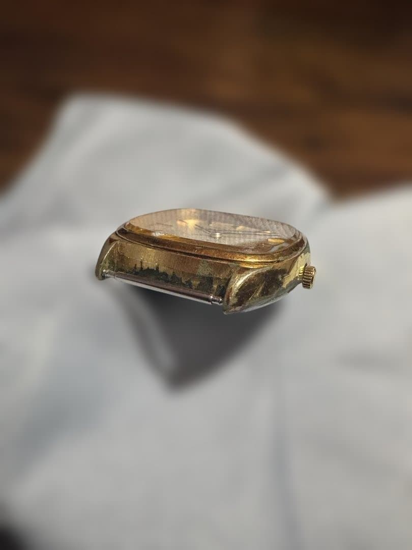 SEIKO セイコー GRAND QUARTZ グランドクォーツ 金張り 角形