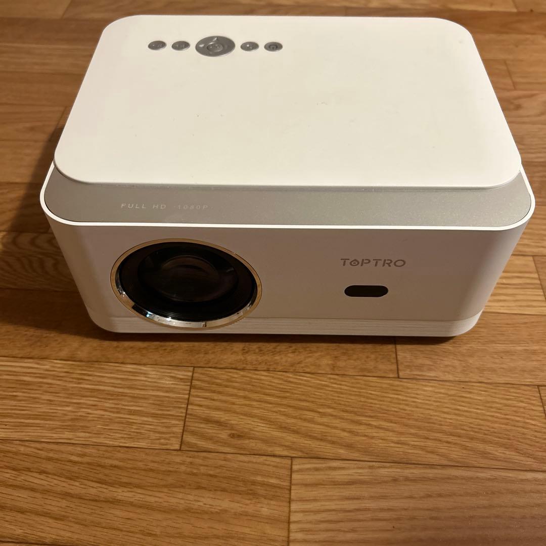 TOPTRO X6 プロジェクター 4K ホワイト
